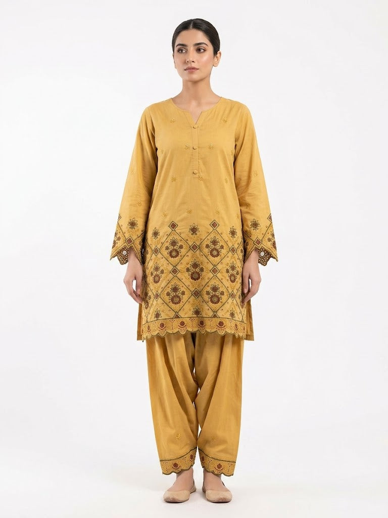 Image Lawnkari 2-Piece Embroidered