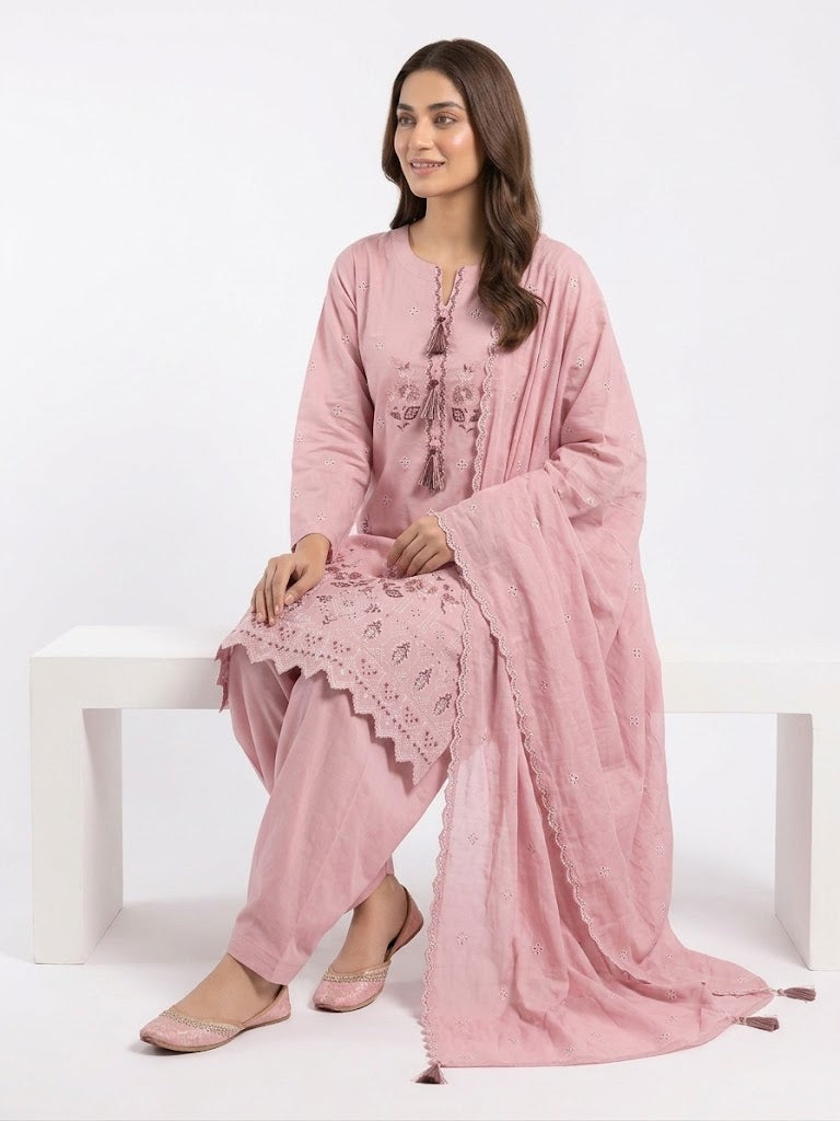 Alkaram 3-Piece Embroidered | Lawn