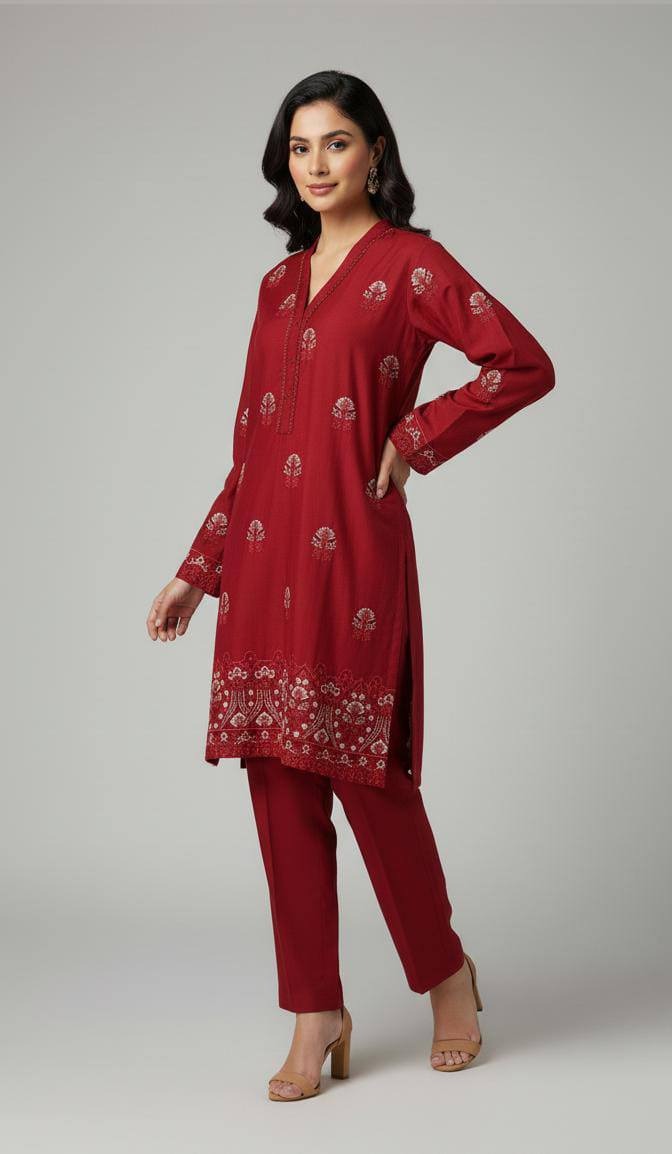 Image Embroidered Lawnkari 2pc Shirt | Trouser