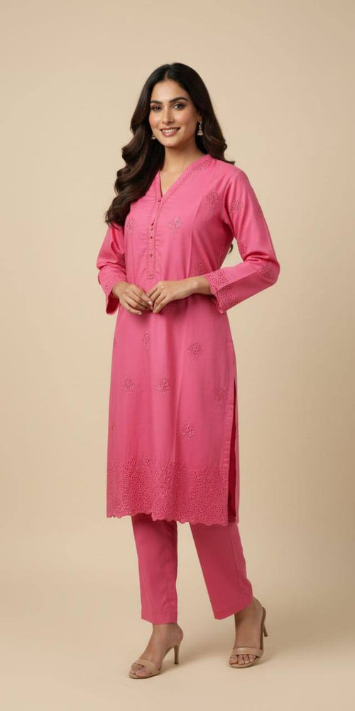 Image Embroidered Lawnkari 2pc Shirt | Trouser