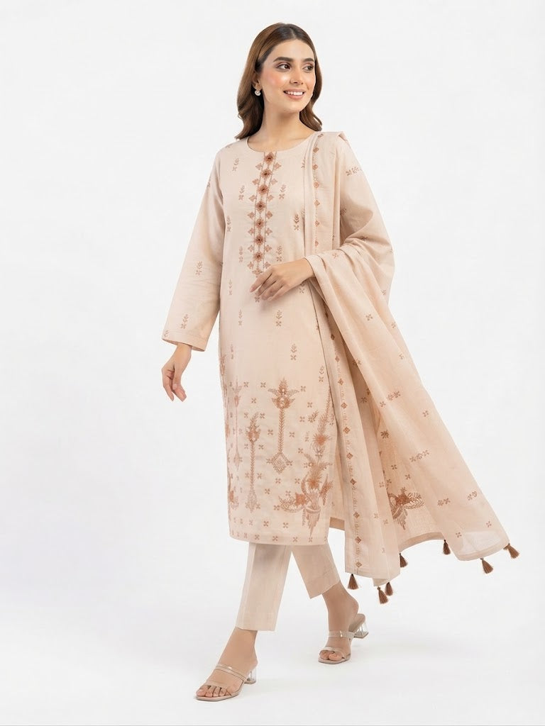 Alkaram 3-Piece Embroidered | Lawn