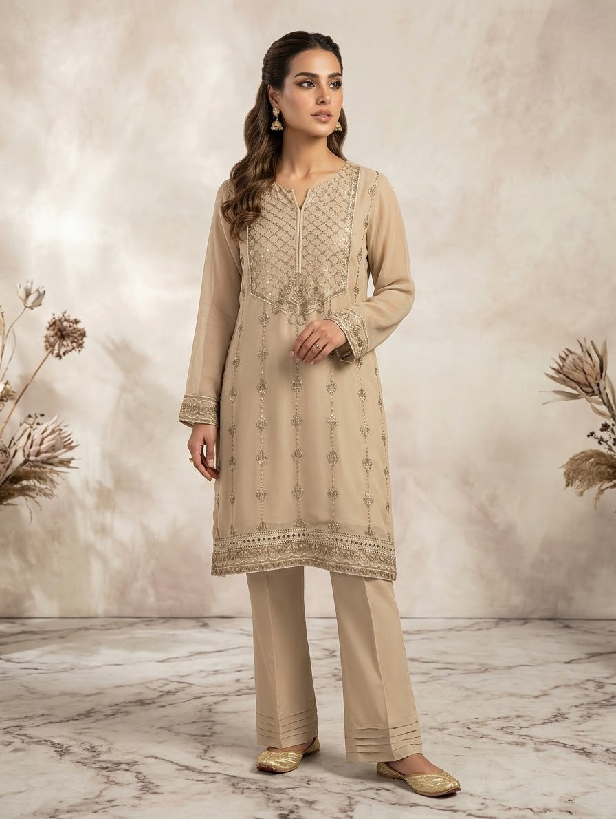 Salitex 2-Piece Embroidered | Luxury