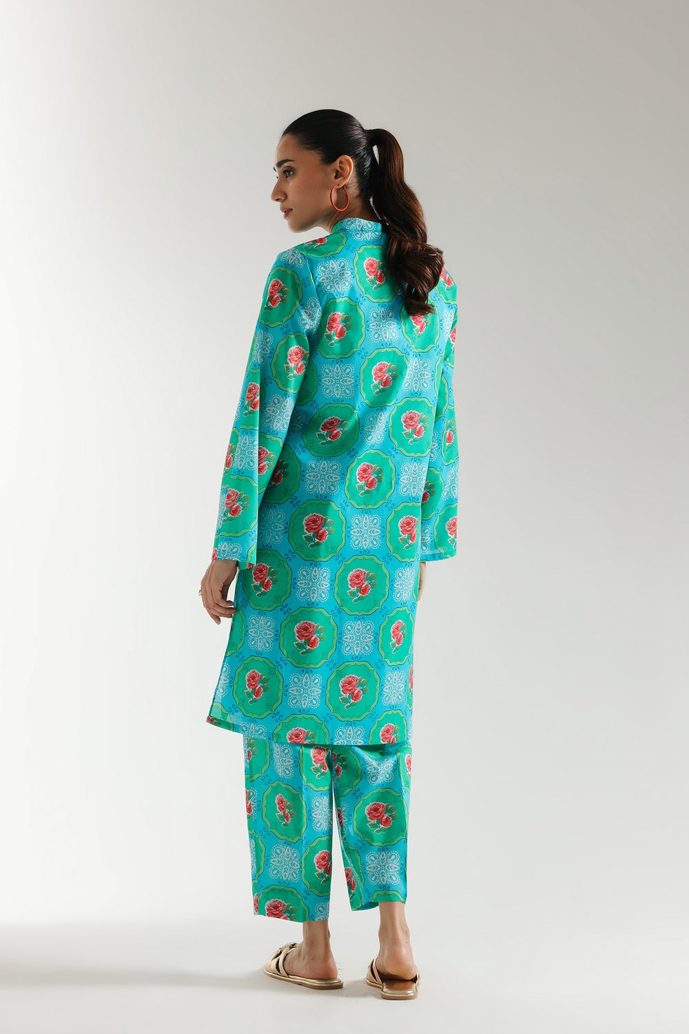 Ethnic Printed Cord-Set