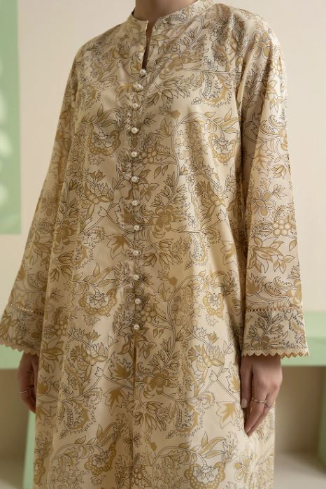 ZELLBURY PRINTED KURTA TROUSER DUPATTA-LAWN