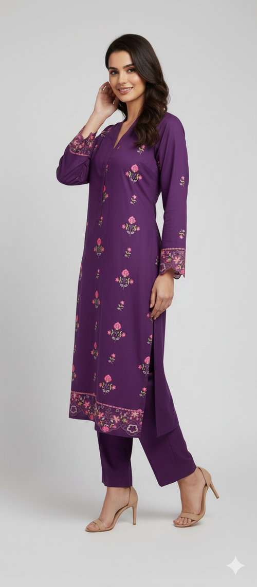 Binseed Chikenkari 2pc Shirt | Trouser