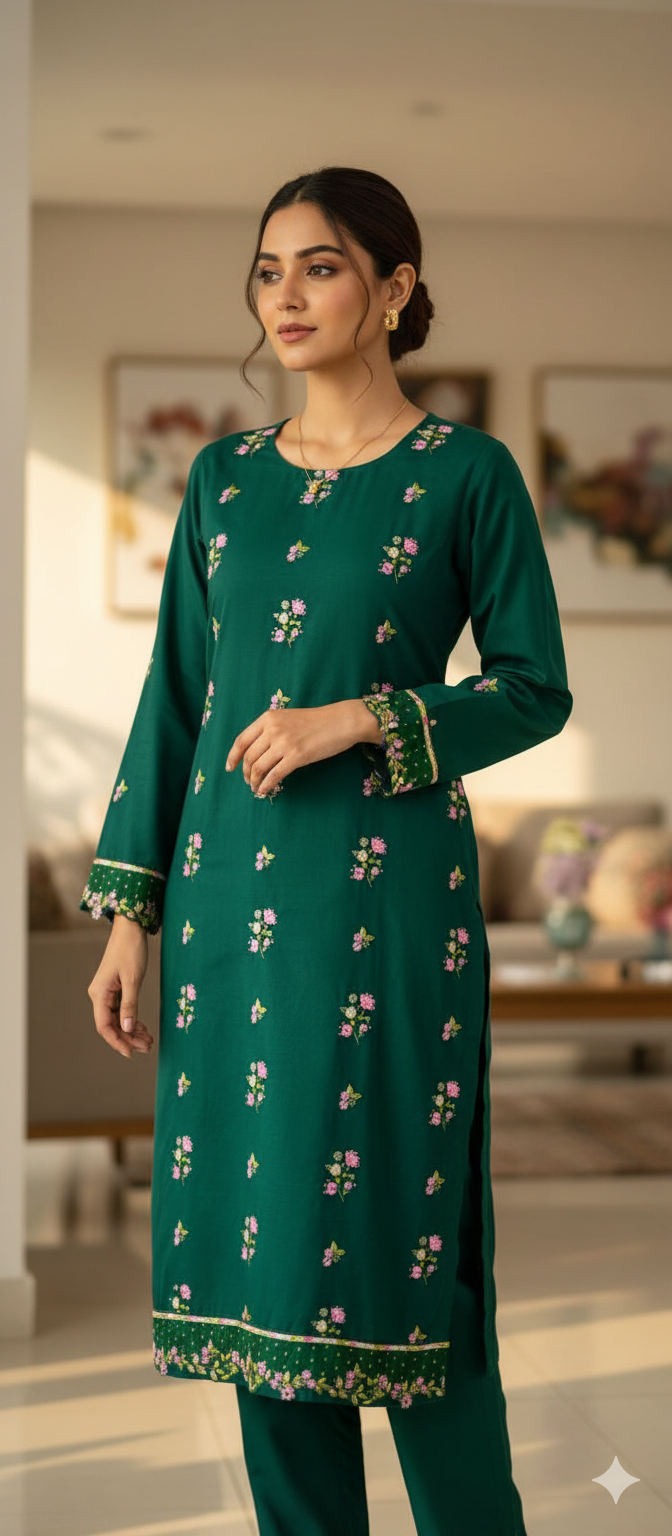 Binseed Chikenkari 2pc Shirt | Trouser