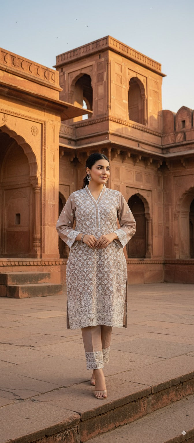 IMAGE LAWNKARI EMBROIDERED 2-PIECE