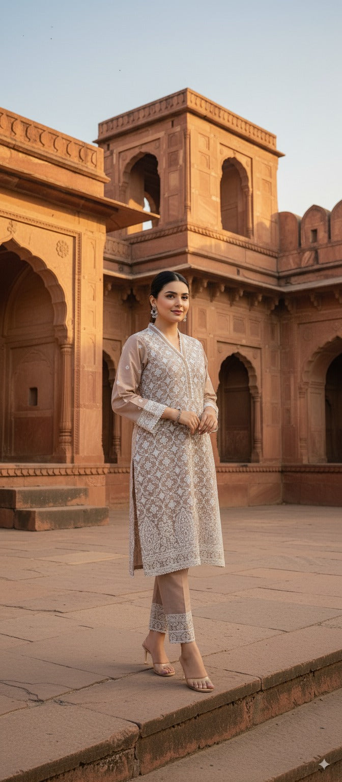 IMAGE LAWNKARI EMBROIDERED 2-PIECE