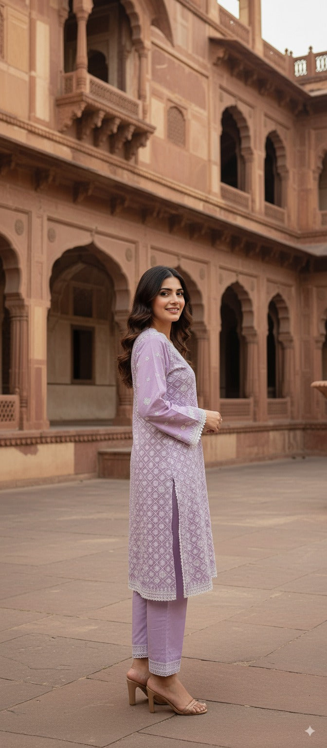 IMAGE LAWNKARI EMBROIDERED 2-PIECE