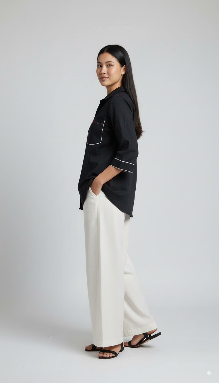 Khaadi-Top Embroidered