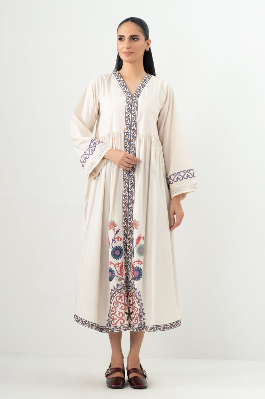 ZEEN 1 PIECE EMBROIDERED SHIRT MODEL WEAR