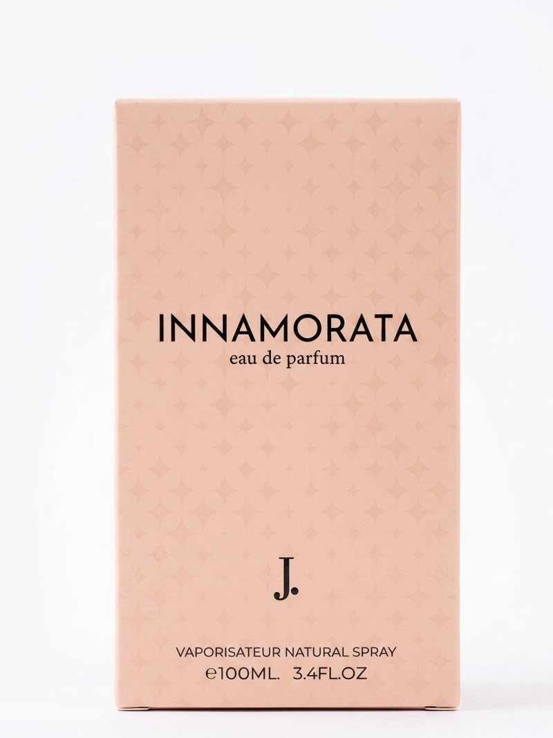 INNAMORATA eau de parfum packaging on a white background