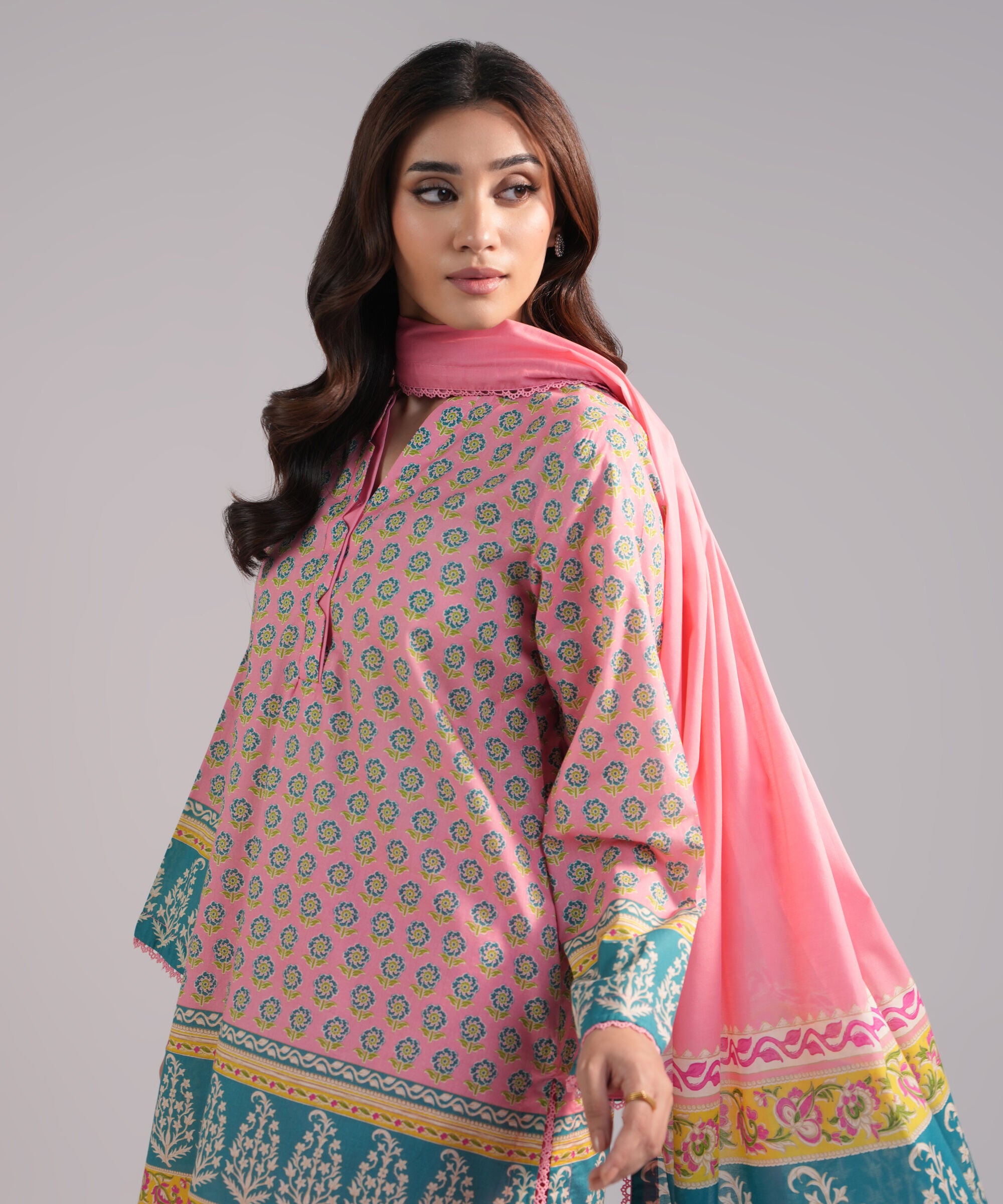 Sapphire 3 Piece - Printed Lawn Suit
