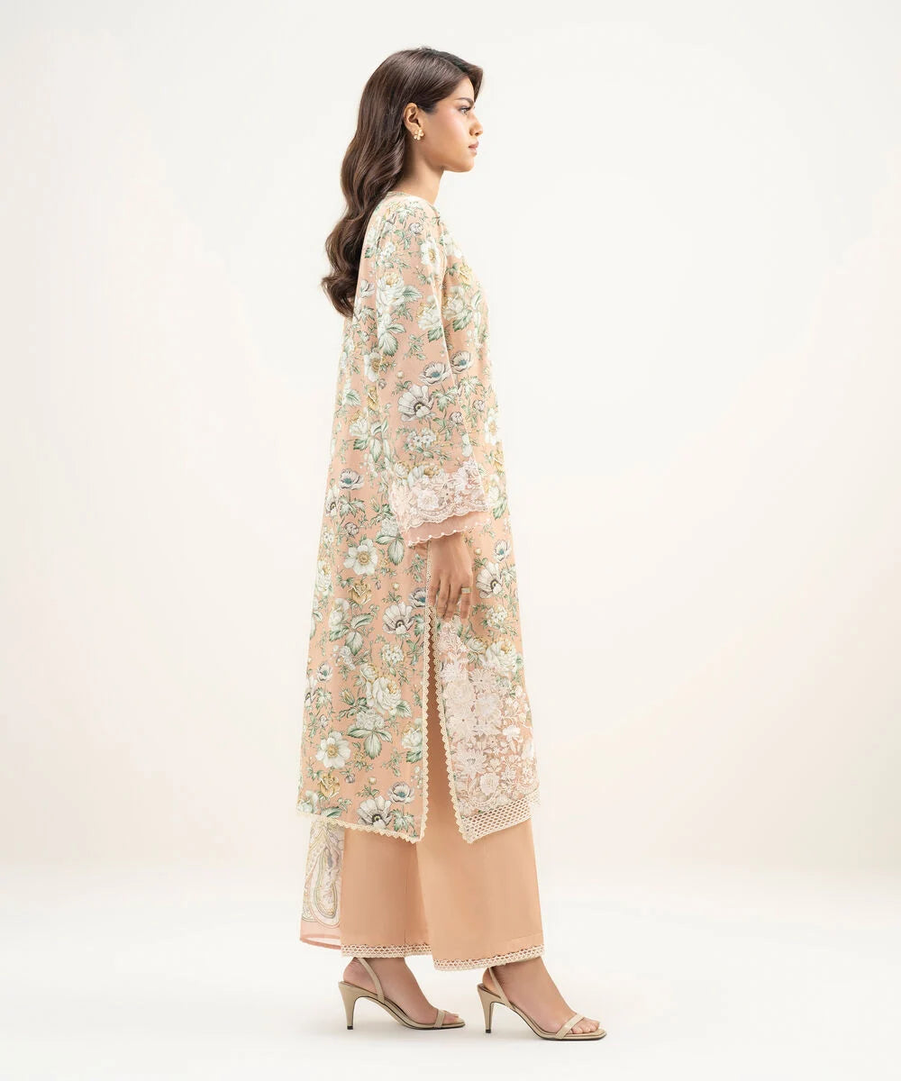 Sapphire 3 Piece - Embroidered Lawn Suit