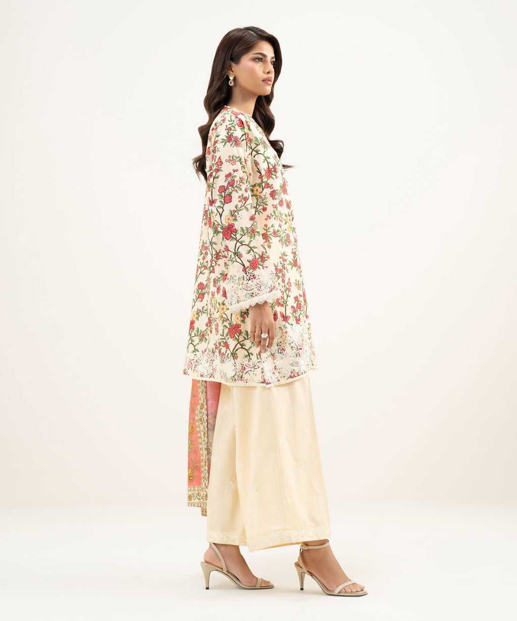 Sapphire 3 Piece - Embroidered Lawn Suit