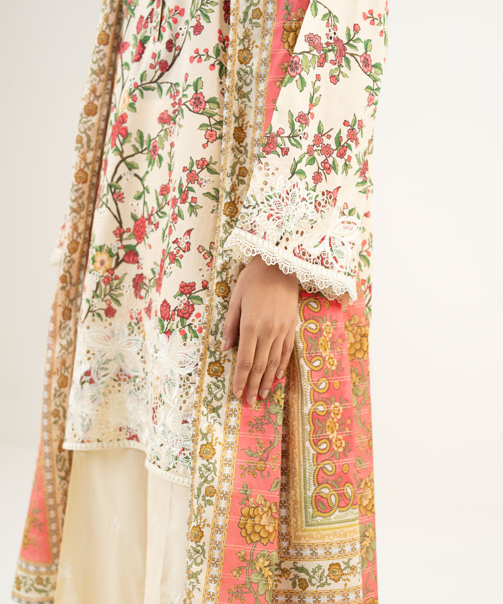 Sapphire 3 Piece - Embroidered Lawn Suit