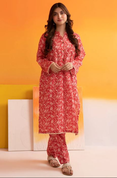 ZELLBURY COORD-SET RED-LAWN
