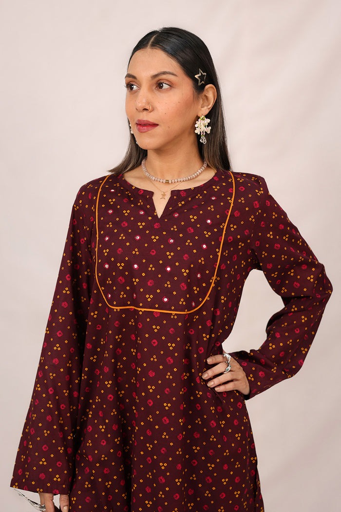 GENERATION Mirrored Bandhani Bliss Set