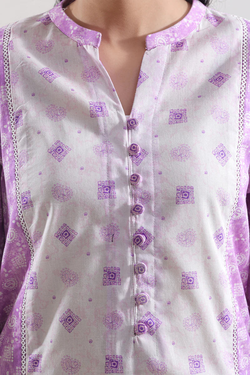 Saya | Printed Lawn Stitched 2 Piece (Shirt/Trouser)