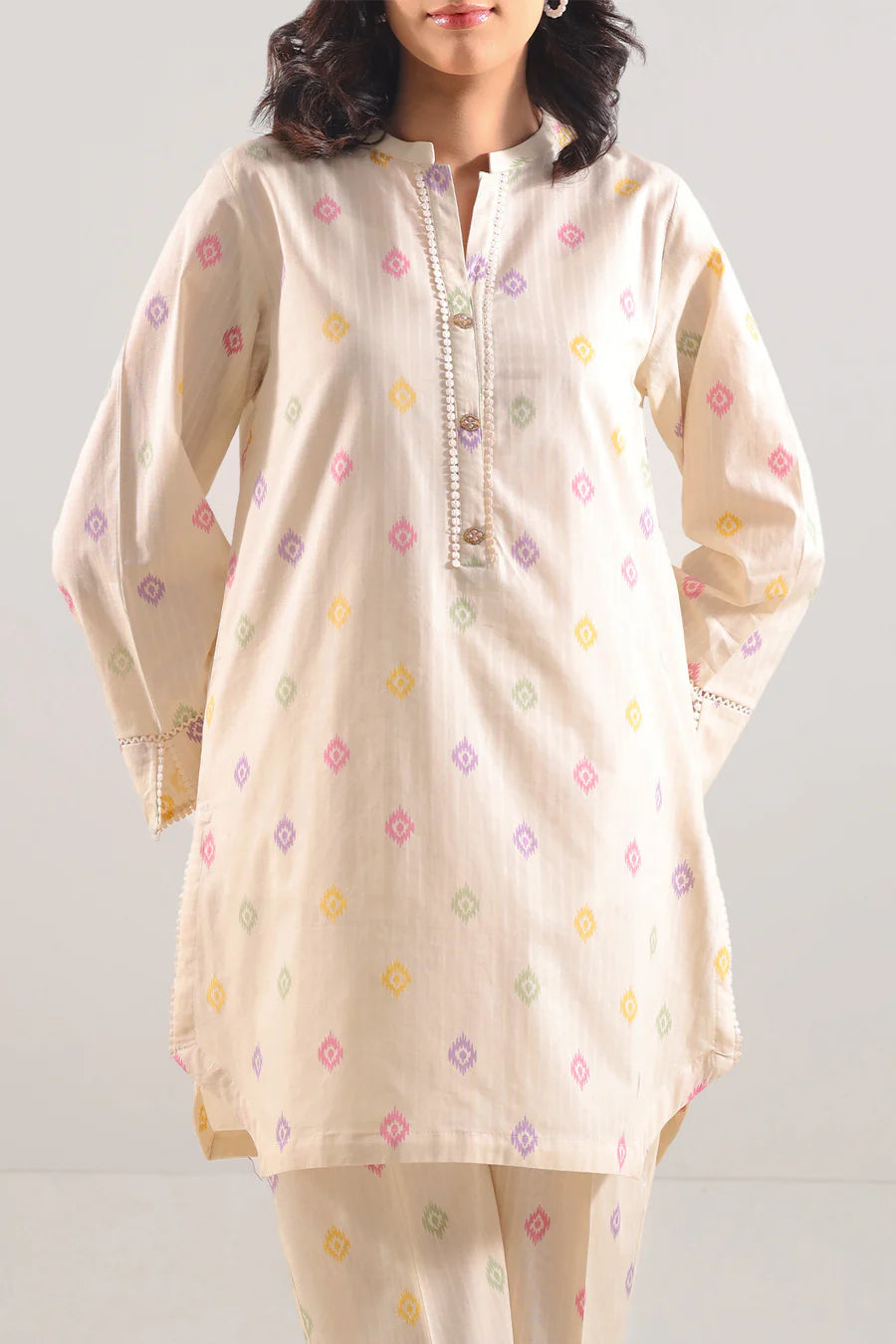 Saya | Printed Lawn Stitched 2 Piece (Shirt/Trouser)