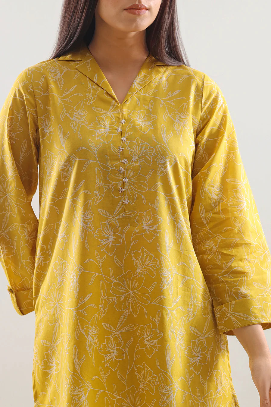 Saya | Printed Lawn Stitched 2 Piece (Shirt/Trouser)