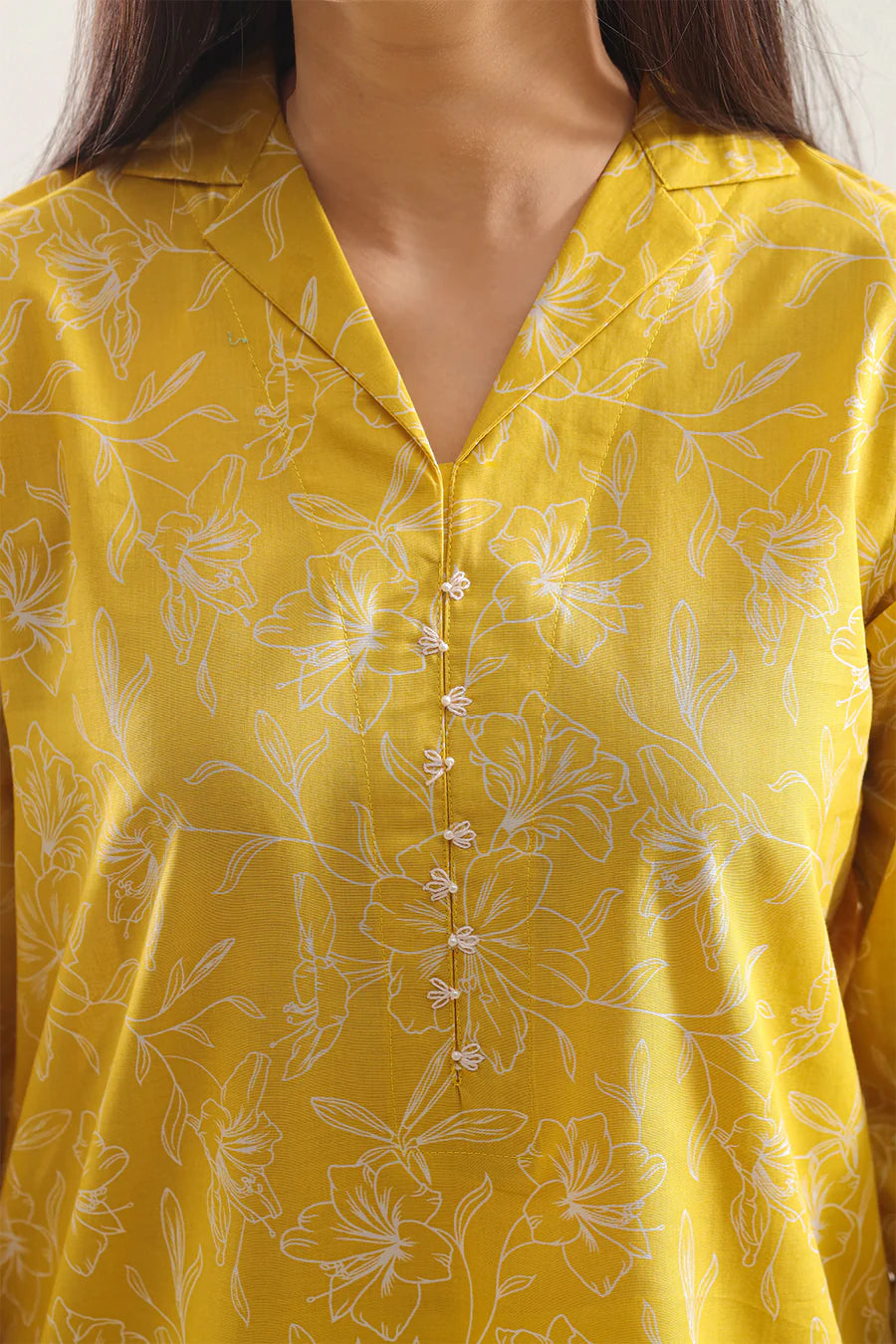 Saya | Printed Lawn Stitched 2 Piece (Shirt/Trouser)