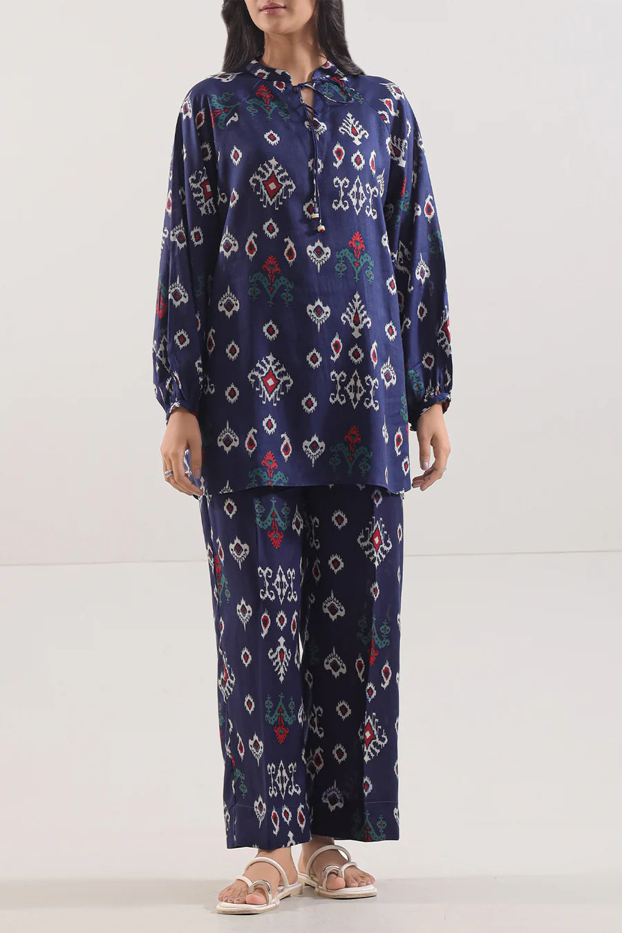 Saya | Printed Silk Lawn Stitched 2 Piece (Shirt/Trouser)