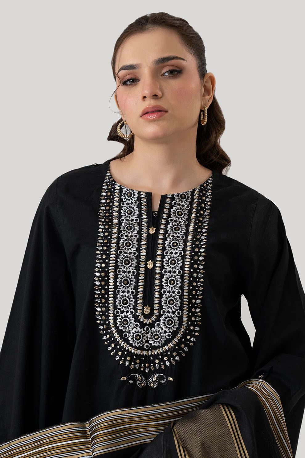 Zellbury Emroidered Kurti