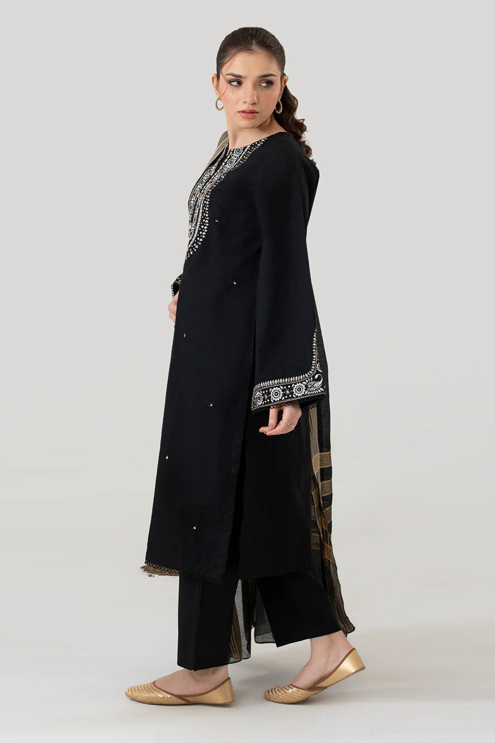 Zellbury Emroidered Kurti