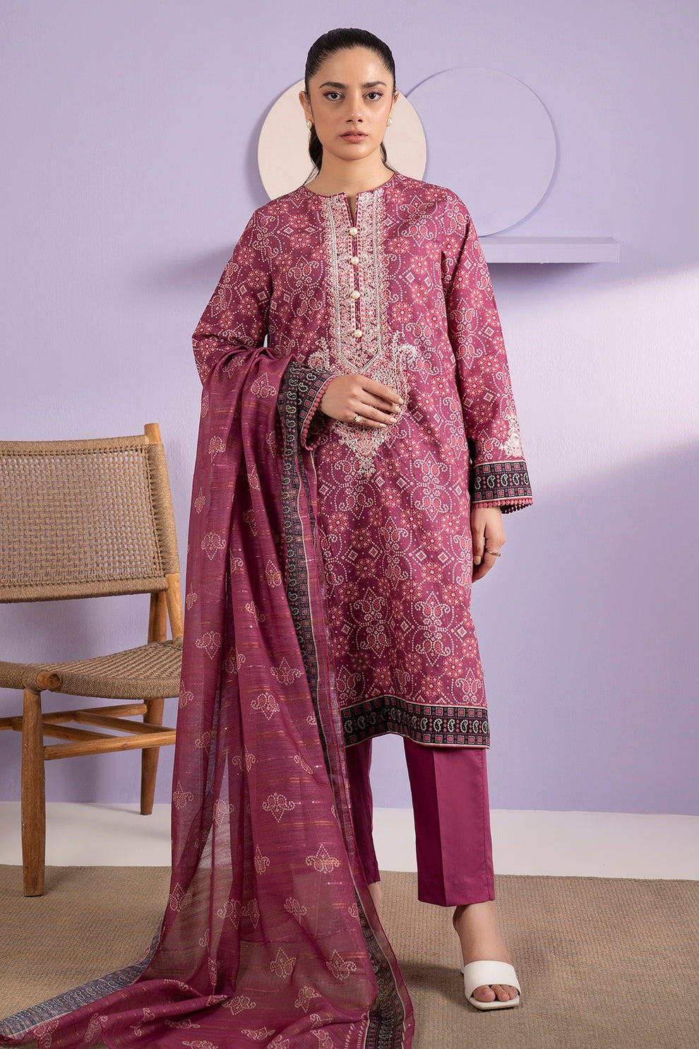 ZELLBURY EMBROIDERED KURTI