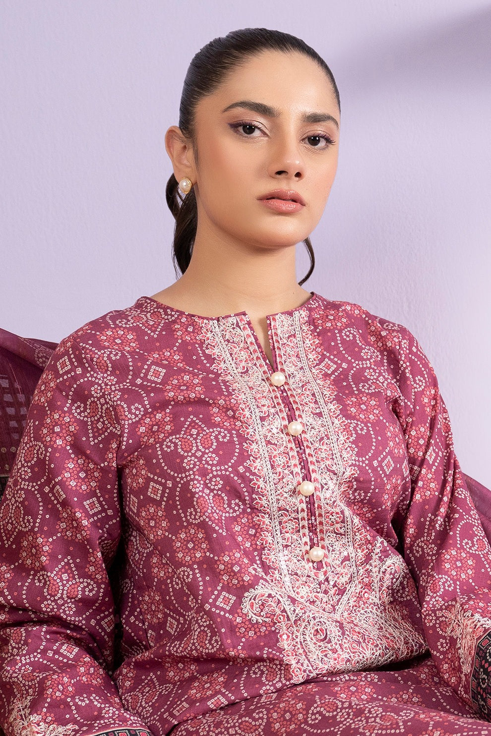 ZELLBURY EMBROIDERED KURTI