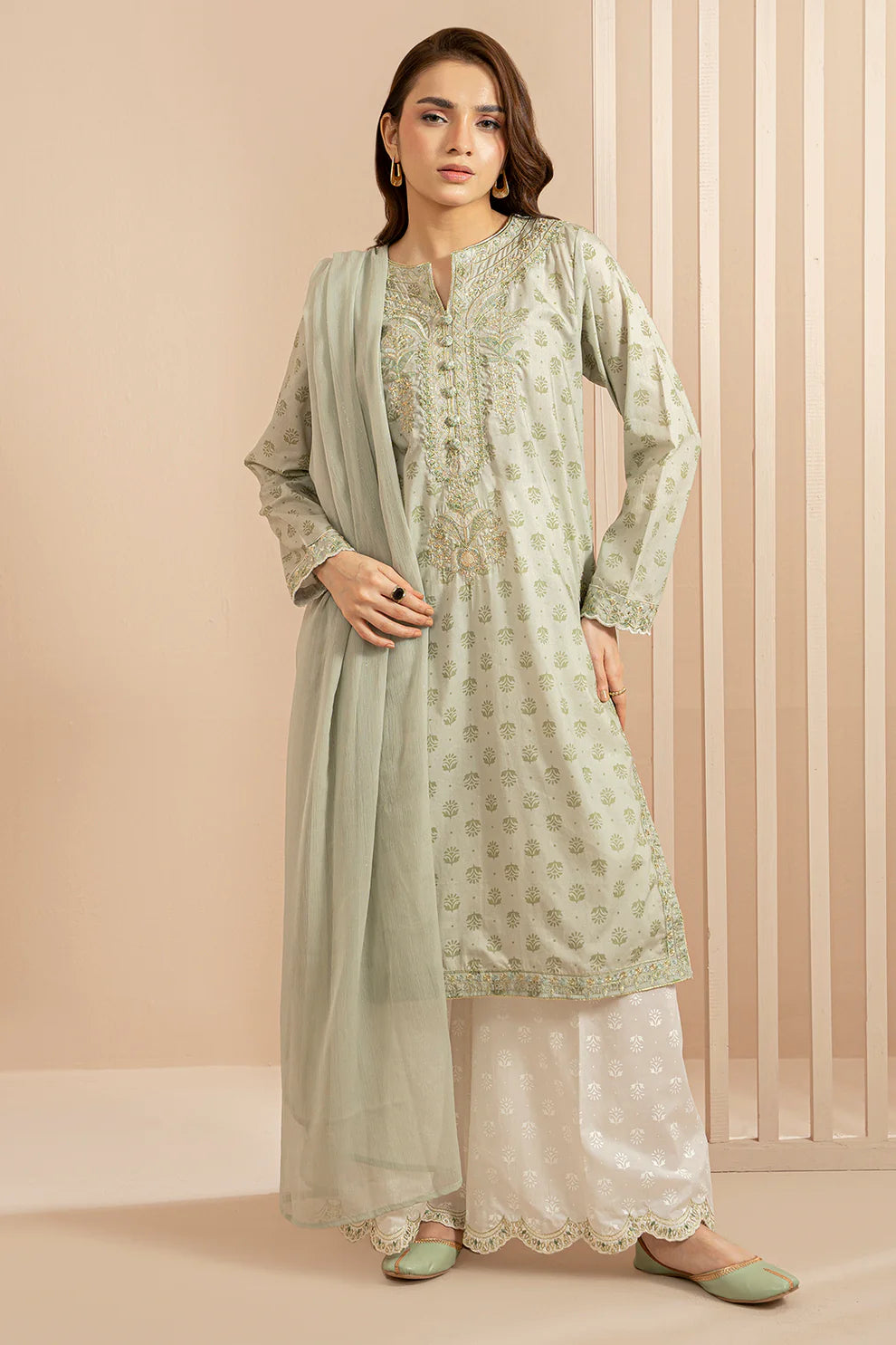 Zellbury embroidered kurti