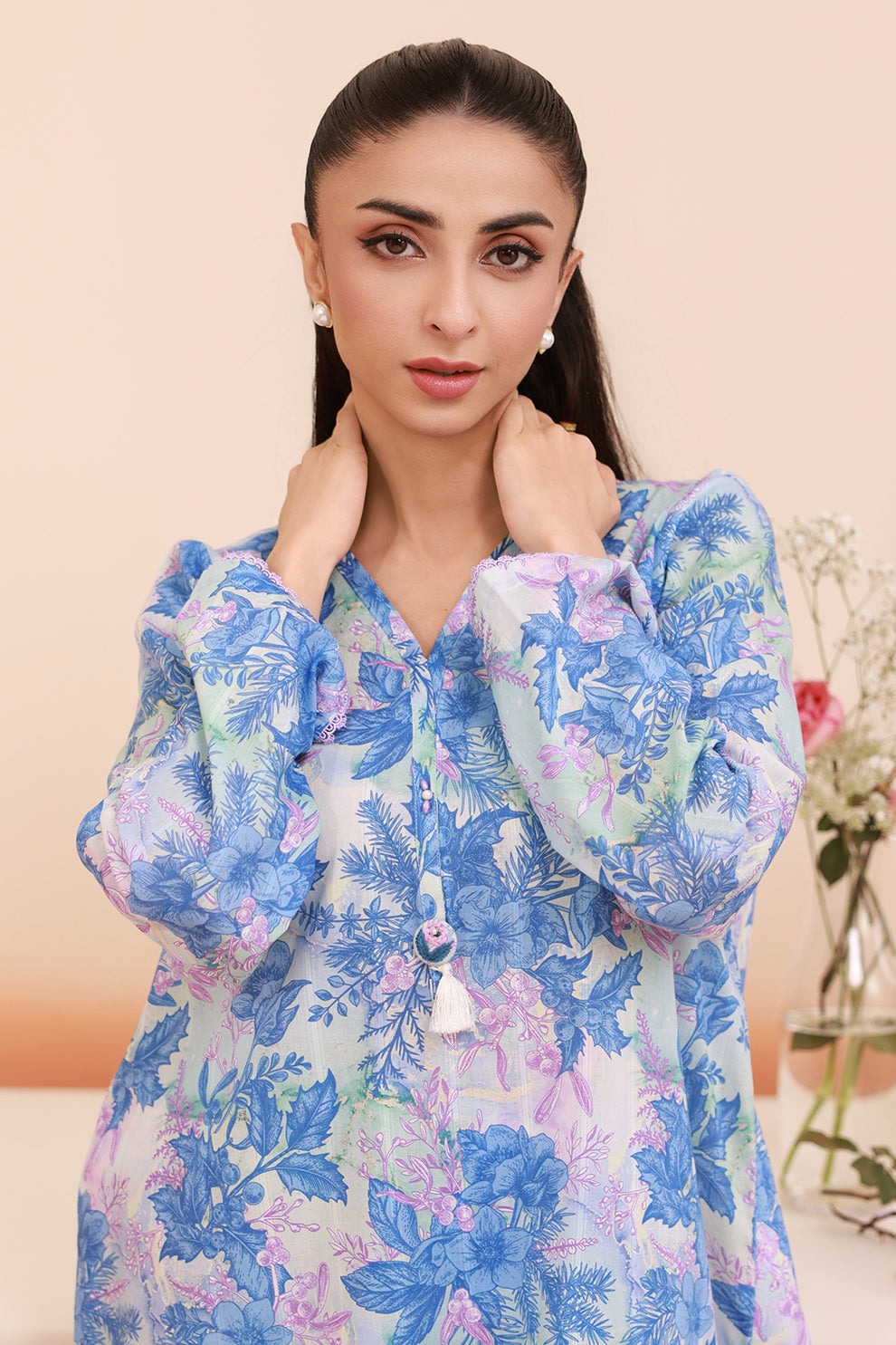 Zellbury Printed Kurti