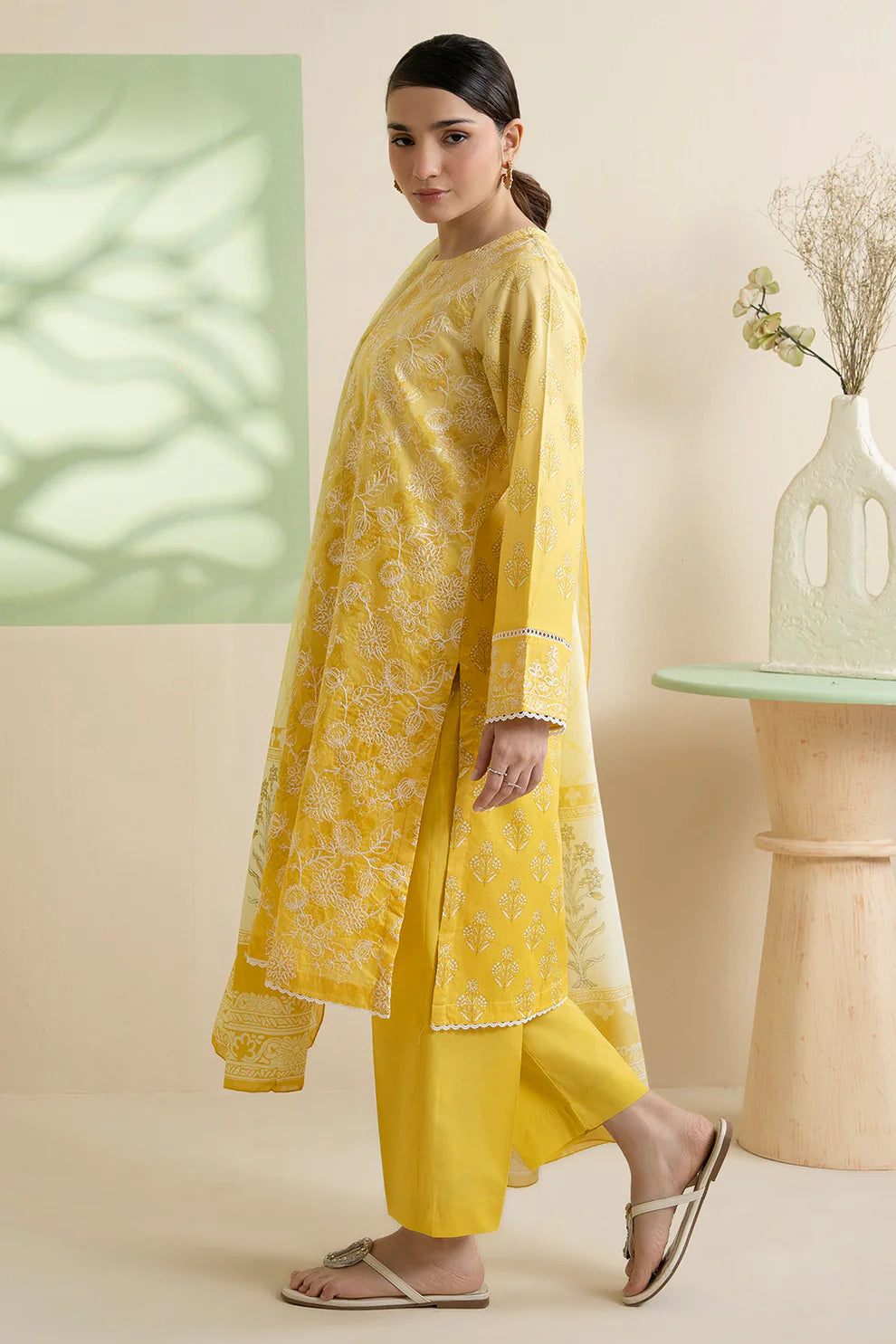 Zellbury Emroidered Kurti