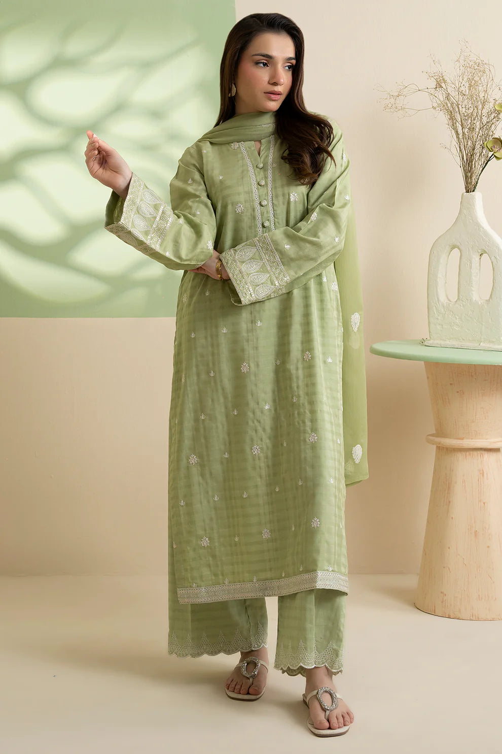 Zellbury Embroidered Kurti