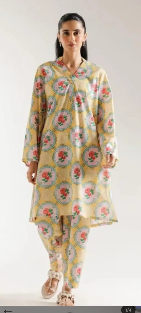 Ethnic Printed Cord-Set