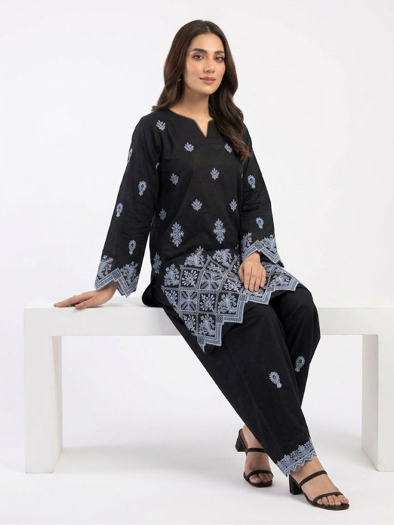 Image Lawnkari 2-Piece Embroidered