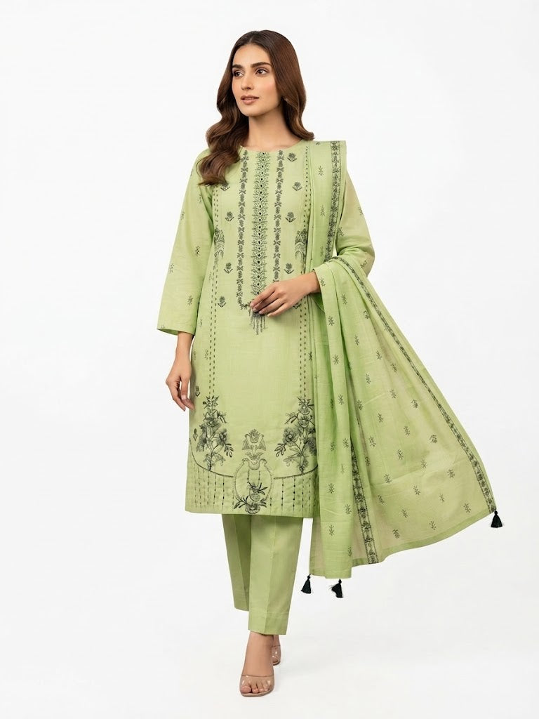Alkaram 3-Piece Embroidered | Lawn