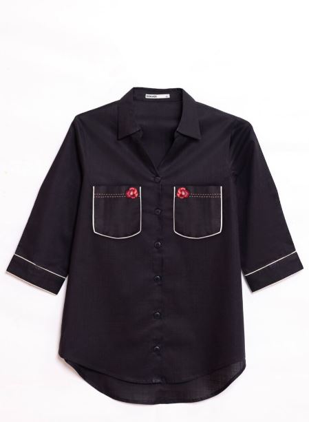 Khaadi-Top Embroidered