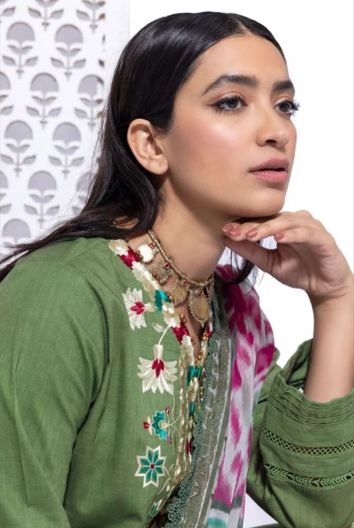 KHAADI-EMBROIDERED | STICHED | CROSSHATCH 3 PIECE