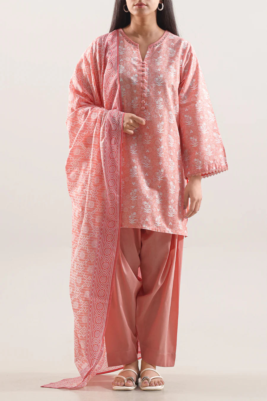 Saya | Printed Lawn Stitched 3 Piece