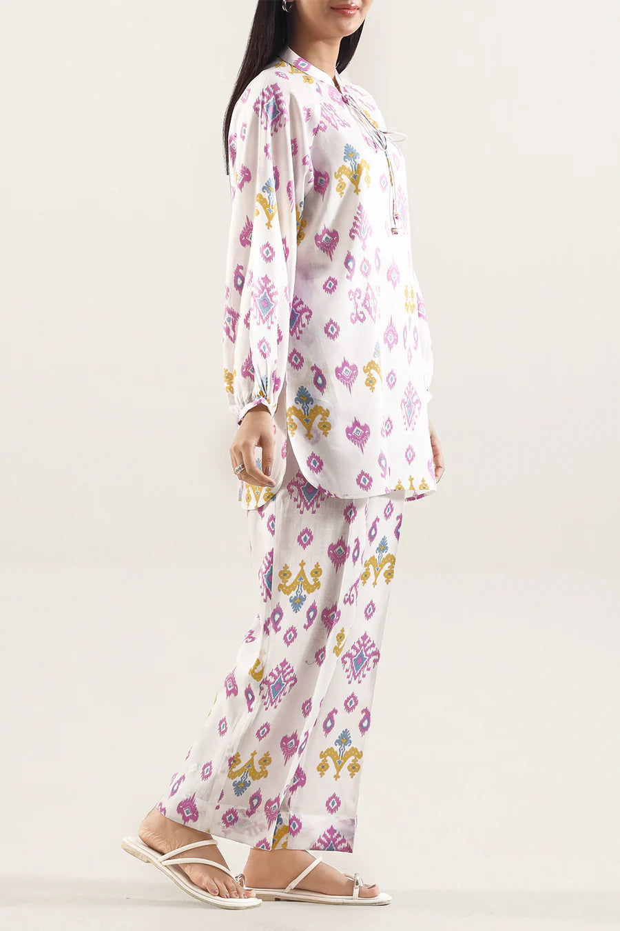 Saya | Printed Lawn Stitched 2 Piece (Shirt/Trouser)