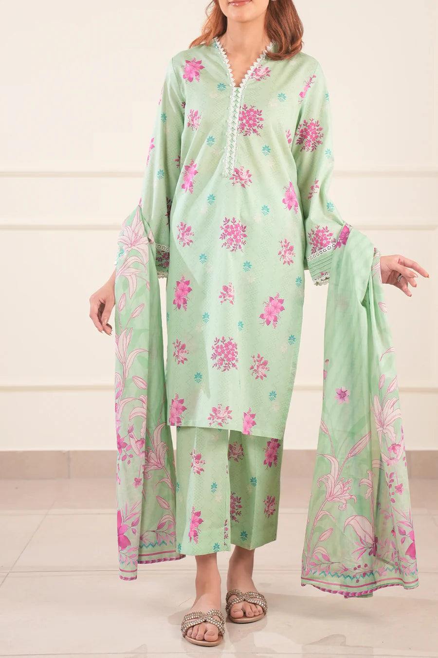 Saya | Printed Lawn Stitched 3 Piece