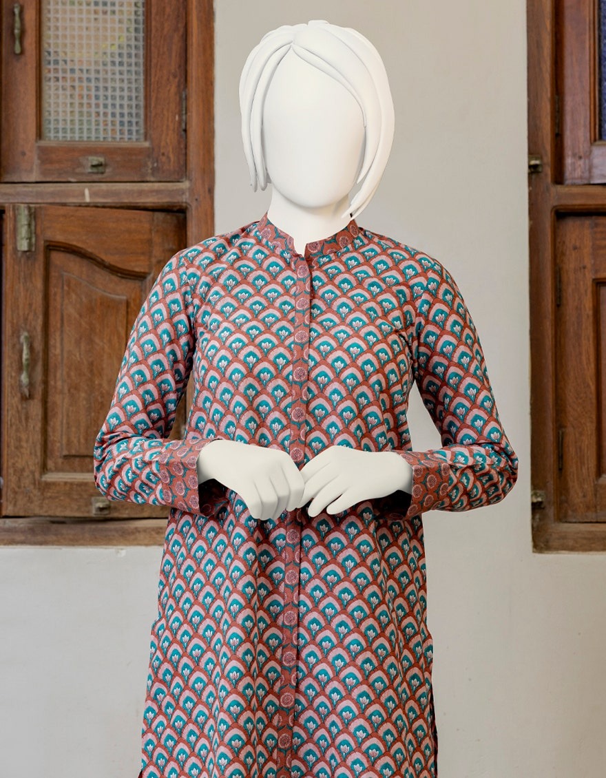J. TEENS PRINTED KURTI